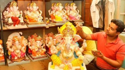 गणपती बाप्पांच्या आगमनाने बाजारपेठा उत्साहात! २८००० कोटी रुपयांचा व्यवसाय अपेक्षित