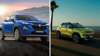 Renault Kiger Facelift Vs Maruti Fronx: या दोन्ही एसयूव्हींमध्ये सर्वात जास्त भाव कोण खाते? कोण आहे बेस्ट?