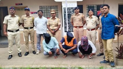 चिपरीतील तरुणाच्या खूनाचा लागला छडा; तीन आरोपींना सापळा रचून पकडले