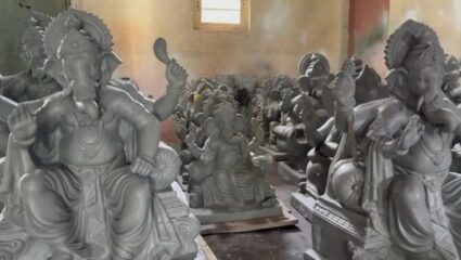 Ganesh Utsav 2025 : शाडूच्या गणेश मूर्तींना मागणी वाढली, किंमतीत ३० टक्के वाढ