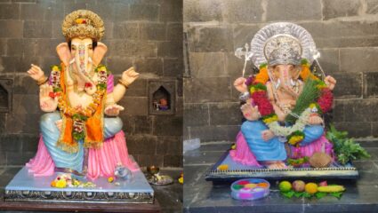 समस्त गावकरी मंडळाची 82 वर्षांची परंपरा; व्ही. शांताराम यांच्याकडून लाभलेली मूर्ती