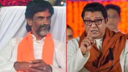 Maratha Reservation : मुंबईत मराठा आंदोलकांनी ठोकला तळ; राज ठाकरेंच्या प्रतिक्रियेवर जरांगे पाटलांचे सडेतोड उत्तर