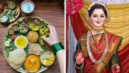 Gauri Pujan 2025 : गौरी पूजनाच्या ताटात हे पदार्थ आवर्जून असायलाच पाहिजेत; माहिती नसेल तर वेळीच माहिती करून घ्या