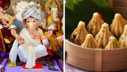 Ganesh Chaturthi 2025 : बाप्पाच्या प्रसादासाठी झटपट बनवा चविष्ट आणि इन्संट असे नारळाचे मोदक