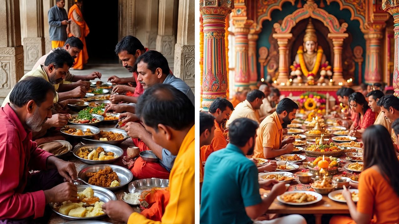 भारतातील असे अनोखे 5 मंदिर जिथे प्रसादात भक्तांना दिल जातं नॉन-व्हेज! एका ठिकाणी लागतो बिर्याणीचा भंडारा