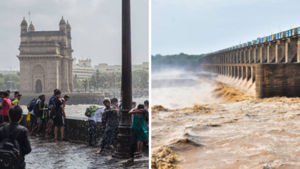IMD Rain Alert: मुंबई पुन्हा थांबली! पावसाचा जोर वाढला; दिल्ली-राजस्थानमध्ये अतिपाऊस, पंजाबमध्ये पुराचा इशारा
