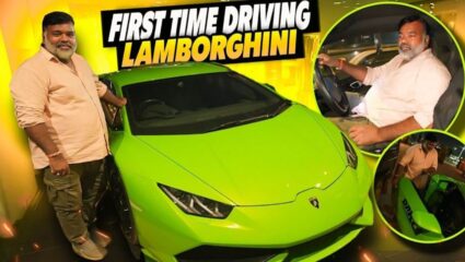 Youtuber वर धुमाकूळ घालणाऱ्या ‘या’ Truck Driver ने चालवली Lamborghini Huracan