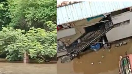 Sangli News : Sangli News :  नाल्यावरील बेकादेशीर बांधकामामुळे महापूर; नागरिकांचा संताप व्यक्त