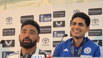 IND vs ENG : सोडलेल्या कॅचवर पत्रकार परिषदेमध्ये शुभमन गिलने सिराजला मारला टोमणा! जर्नलिस्टचे हसू थांबेना