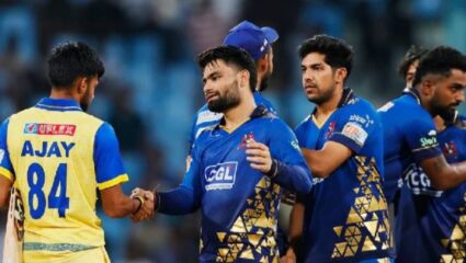 UP T20 League : रिंकू सिंग ठरला फेल, दिव्यांश राजपूतने खेळली तुफानी खेळी! मेरठ मॅव्हेरिक्सने केला नोएडा किंग्जचा पराभव