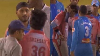 17 वर्षानंतर पुन्हा हरभजन सिंगने श्रीसंतच्या कानशिलात मारलेला Video Viral! तुम्ही पाहिला का?