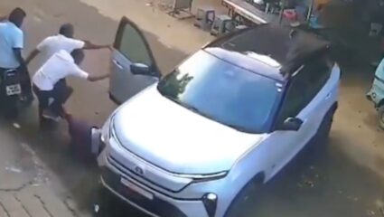 Tata Harrier EV चा ‘हा’ फिचर सुरु झाला अन् होत्याचं नव्हतं झालं! अगदी काही सेकंदातच गमावला जीव