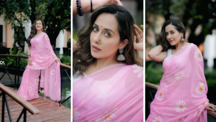 ‘अवतरली सुंदरा, तेजा’…तेजस्वीचा ‘फ्लोरल साडी लुक’, नजरेनेच चाहते घायाळ