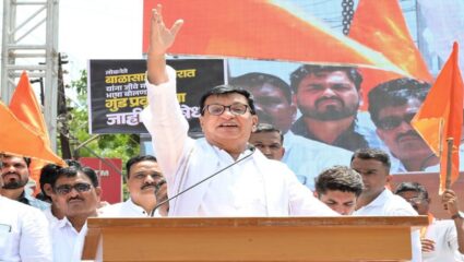 संगमनेरमध्ये दहशत निर्माण करण्याचा डाव, गावगुंडांचा बंदोबस्त करा; बाळासाहेब थोरातांचे आवाहन
