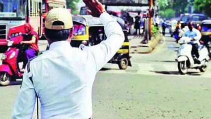 बेशिस्त वाहन चालकांवर माळेगाव पोलिसांची मोठी कारवाई; एका दिवसात तब्बल…