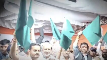 Ahilyanagar : नागपूर–पुणे वंदे भारतचे अहिल्यानगरमध्ये जल्लोषात स्वागत ‪