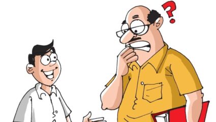 पांचट Jokes : शिक्षक: पृथ्वी आणि चंद्रामध्ये काय संबंध आहे? शेवटी बंडूचं तो… असे उत्तर दिले मास्तरही हादरले; वाचाल तर हसाल