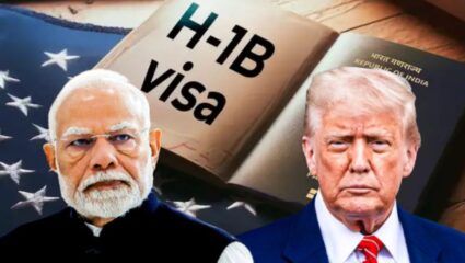 US H1-B व्हिसा शुल्कावरून भारतीय राजकारणात पेटला वाद; विरोधकांची पंतप्रधान मोदींवर टीका