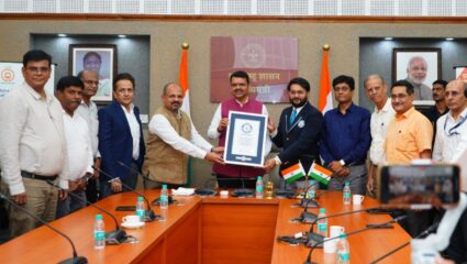 नागपूरची जगात ओळख! गिनीज वर्ल्ड रेकॉर्डमध्ये नोंद झालेल्या ‘डबल डेकर’ पुलाचे मुख्यमंत्र्यांच्या हस्ते उद्घाटन