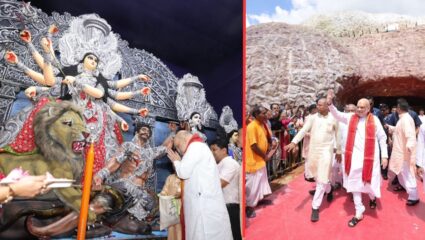 अमित शहा यांचा नवरात्रीदरम्यान बंगाल दौरा! दैवीशक्तीच्या साक्षीने राजकीय शक्तीप्रदर्शन