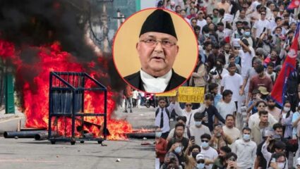 KP Sharma Oli Resigns : नेपाळमध्ये सत्तापालट! अखेर पंतप्रधान केपी ओली यांचा राजीनामा,आंदोलकांनी पेटवली संसद