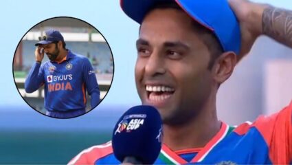 Suryakumar Yadav: हिटमॅनचा प्रभाव! कर्णधार सूर्यकुमार टाॅसवेळी विसरला खेळाडूंची नावं, म्हणाला- ‘मी रोहितसारखा झालोय…’