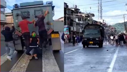 मणिपूरमध्ये पुन्हा उफाळला हिंसाचार; PM मोदींच्या दौऱ्यानंतर चुराचंदपूरमध्ये RAFवर दगडफेक