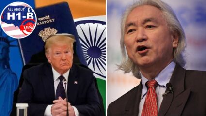 H1-B शिवाय गूगलही अस्तित्वात राहणार नाही,अमेरिकेचे ‘secret weapon’; मिचियो काकू यांची भविष्यवाणी VIRAL