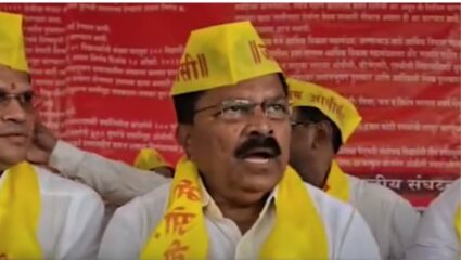 Kalyan : कल्याणमध्ये मराठा आरक्षण जीआर विरोधात ओबीसी समाजाचे साखळी उपोषण
