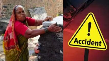 Solapur News : हृदयद्रावक! अपघातात नातवाचा मृत्यू, अंत्यसंस्कारावेळी आजीला हृदयविकाराचा झटका; दोघांचेही एकाचवेळी अंत्यसंस्कार