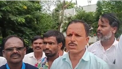 DHARASHIV : धाराशिवमध्ये पालकमंत्र्यांच्या कार्यक्रमात खासापुरी ग्रामस्थांचा गोंधळ