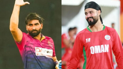 OMAN vs UAE 2025: ‘यूएई’ने उभा केला धावांचा डोंगर; ओमानला दिले  तब्बल ‘इतक्या’ धावांचे लक्ष्य