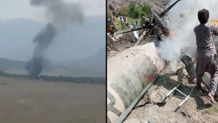 Pakistan Helicopter Crashed : पाकिस्तानमध्ये सरकारी हेलिकॉप्टर कोसळून 5 जण ठार; जाणून घ्या काय आहे यामागचं कारण?