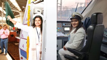 Navarashtra Navdurga: मराठमोळी मुंबईची तरूणी ‘मालगाडीतील गार्ड’, श्वेता घोणेचा ‘तुफान एक्स्प्रेस’ प्रवास