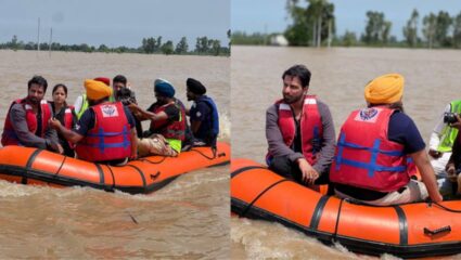 Punjab Flood: पूरग्रस्तांना मदत करण्यासाठी सोनू सूदची पंजाबमध्ये हजेरी, चाहते म्हणाले ‘खरा हिरो…’