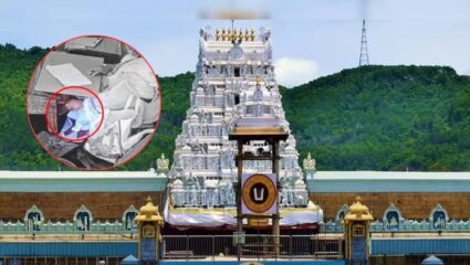 Tirupati donation theft : तिरुपती मंदिराच्या दानपेटीतून कोट्यवधींची चोरी; देवस्थानातील व्यक्तीने केला हात साफ, व्हिडिओ व्हायरल