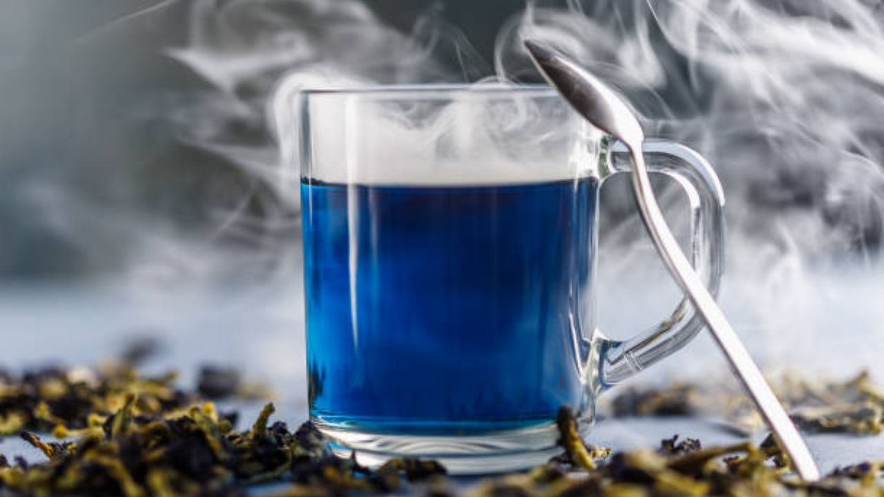 गोकर्णाच्या फुलांपासून निळ्या रंगाचा चविष्ट आणि हेल्दी चहा बनवला जातो. गोकर्णाची फुले आरोग्यासाठी वरदान ठरतात. मधुमेह किंवा कोलेस्ट्रॉलसारख्या समस्यांपासून आराम मिळवण्यासाठी गोकर्णाच्या फुलांचा चहा प्यावा.