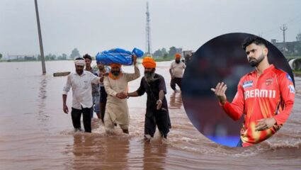 Punjab Floods : ‘एखाद्यासाठी आशेचा किरण..’ पुरामुळे पंजाबमध्ये हाहा:कारानंतर श्रेयस अय्यरकडून भावनिक आवाहन; पहा  व्हिडिओ 