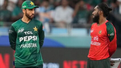 BAN vs PAK : पाकिस्तानी फलंदाजांची हराकिरी; बांगलादेशसमोर136 धावांचे लक्ष्य; तस्किन अहमद चमकला