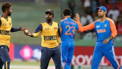 IND vs SL : भारताचे श्रीलंकेसमोर 203 धावांचे लक्ष्य! अभिषेक शर्माची अर्धशतकांची हैट्रिक