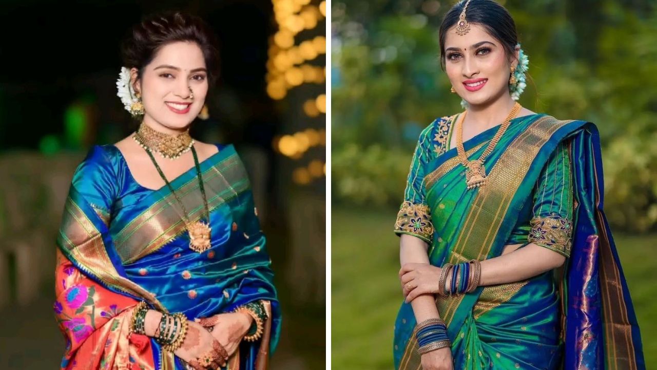 हातमागावर विणण्यात आलेली मुनिया पैठणी साडी तिच्या बारीक आणि लहान बॉर्डरमुळे ओळखली जाते. काठांवर आणि पदरावर बारीक विणलेले पोपटाचे नक्षीकाम सगळ्यांचं खूप जास्त आवडते. 