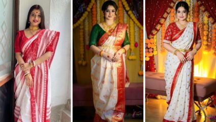 दुर्गा पूजनाला बंगाली लुक करायचा आहे? मग साडी नेसताना फॉलो करा ‘या’ सोप्या टिप्स