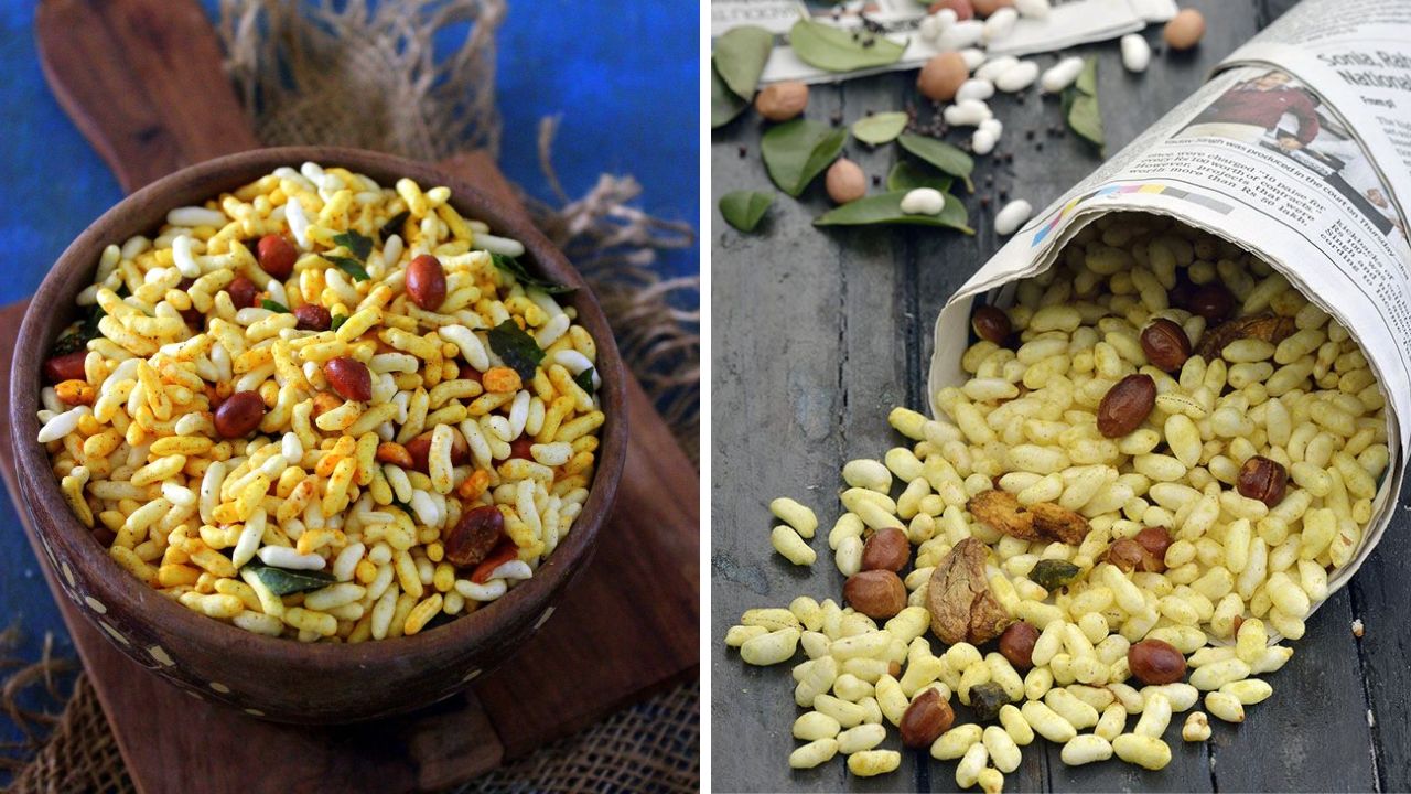 मुरमुऱ्यांचा वापर करून बनवलेला भडंग चिवडा चवीला अतिशय सुंदर लागतो. हा चिवडा चवीला अतिशय तिखट असतो. कोल्हापुरी मसाल्यांचा वापर करून बनवलेला चिवडा जेवणासोबत सुद्धा खाल्ला जातो. 