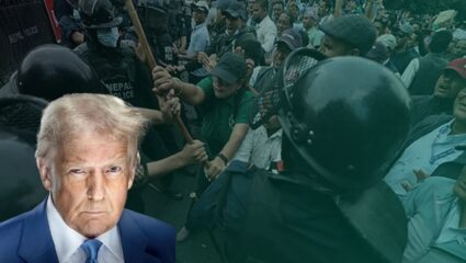 Nepal Crisis : नेपाळमधील अराजकतेच्या मागे अमेरिकेचा हात? राजकीय नेत्याच्या दाव्याने एकच खळबळ