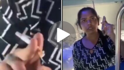 AC ट्रेनमध्ये तरुणीचा ‘सिगारेट’ ड्रामा; विरोध करणाऱ्या प्रवाशाला धमकी, Video व्हायरल