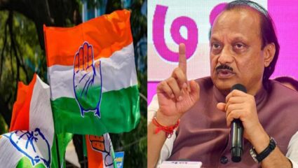 सोलापुरात काँग्रेसला मोठा धक्का; ‘या’ नेत्यांचा अजित पवारांच्या राष्ट्रवादीत प्रवेश