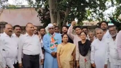 Amravati News : अंजनगाव सुर्जीमध्ये काँग्रेस-राष्ट्रवादीचा जनसुरक्षा विधेयकाला कडवा विरोध! ‪
