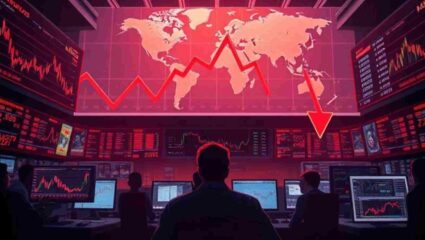 Share Market Closing: बाजार कोसळला, सेन्सेक्स ३८६ अंकांनी घसरला, निफ्टी २५,१०० खाली