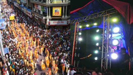 Ganesh Utsav 2025 : यंदाही आवाजाची पातळी धोकादायक; खंडोजी बाबा चौकात तब्बल 109 डेसिबलची नोंद, सीओईपीचा अहवाल जाहीर