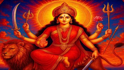 Navratri 2025: दुसऱ्या माळेचा रंग लाल; धैर्य आणि शक्तीची प्रतिनिधित्व करणारी माता दुर्गेच काय आहे महत्व ?